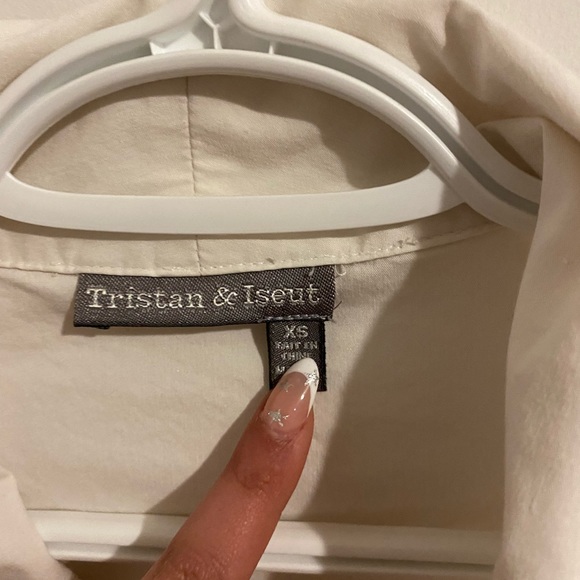 WHITE BLOUSE - Picture 3 of 3